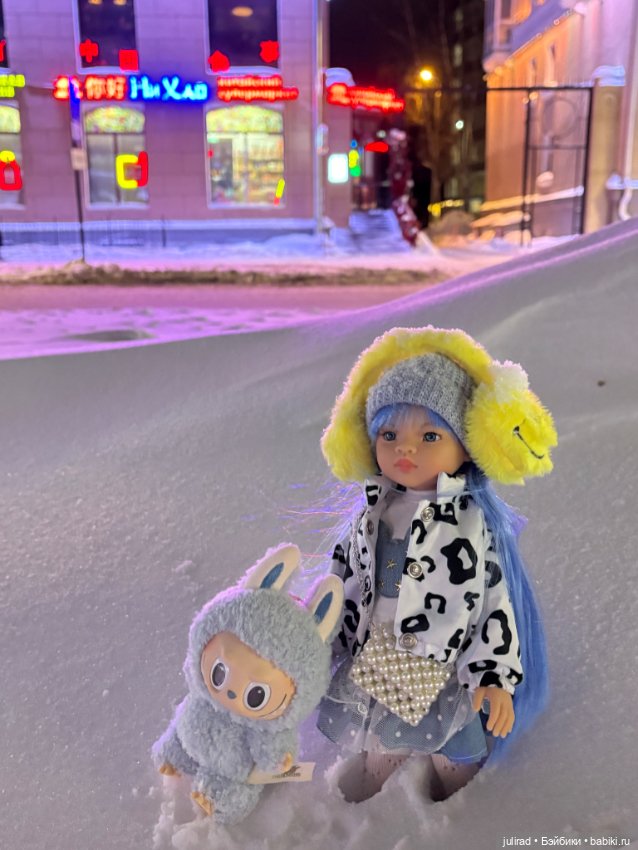 Зимняя прогулка с куклами Паола Рейна (фото 5)