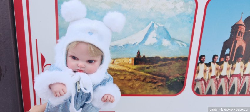 Малышка Виктория🩷, мини Реборн от Инны Богдановой (фото 2)