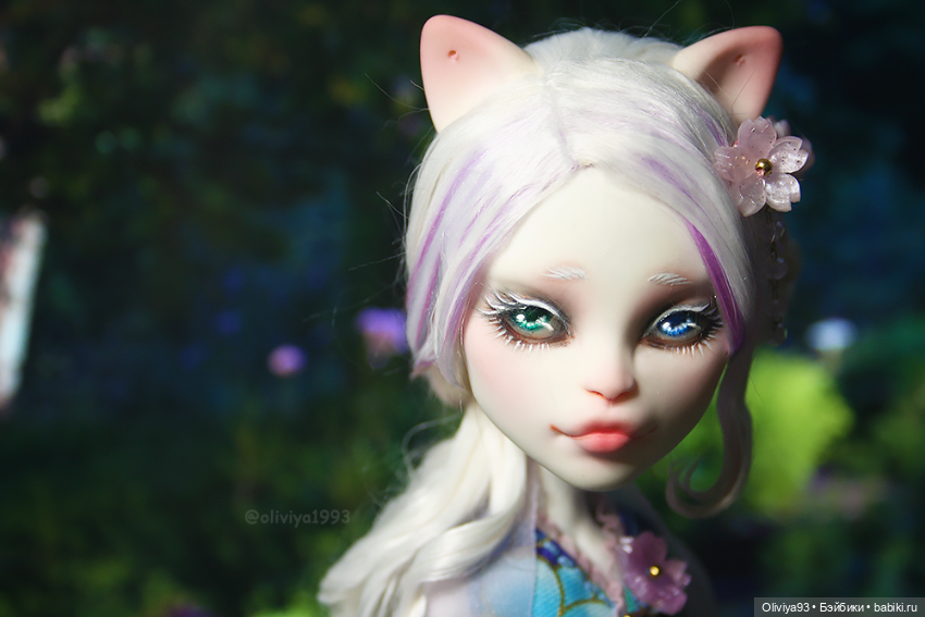 «Словно цветок, распустившийся в лучах лунного света»🌺💙 (фото 7)