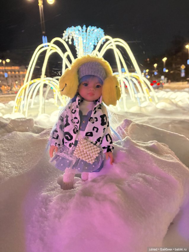 Зимняя прогулка с куклами Паола Рейна (фото 3)