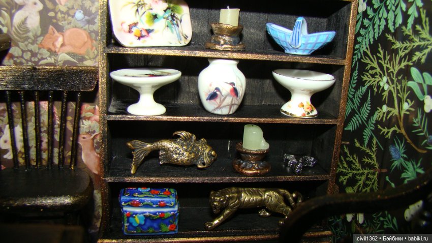 Румбокс масштаб 1:12 "Совы и не только"