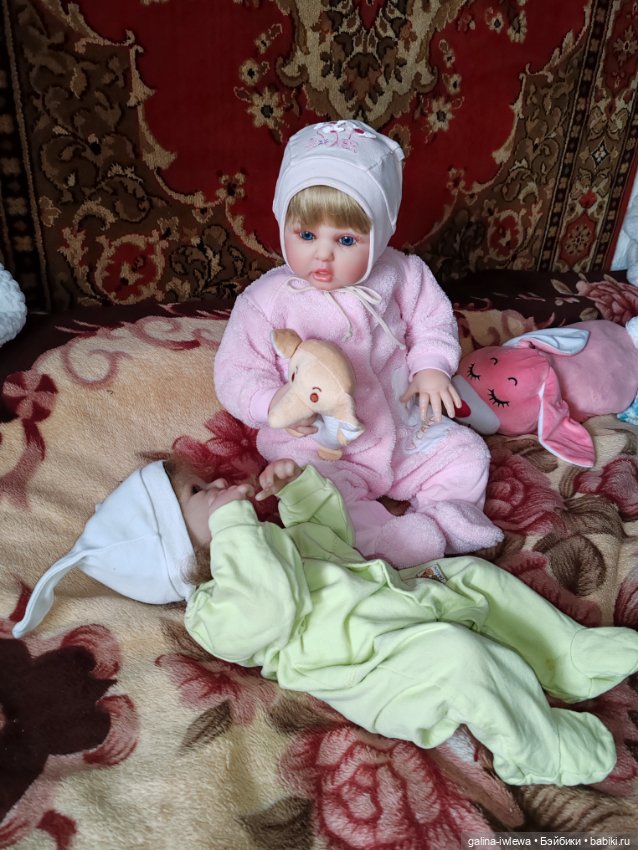 Ника и Любаша — Куклы Реборн (Reborn): домашние фото (фото 3)