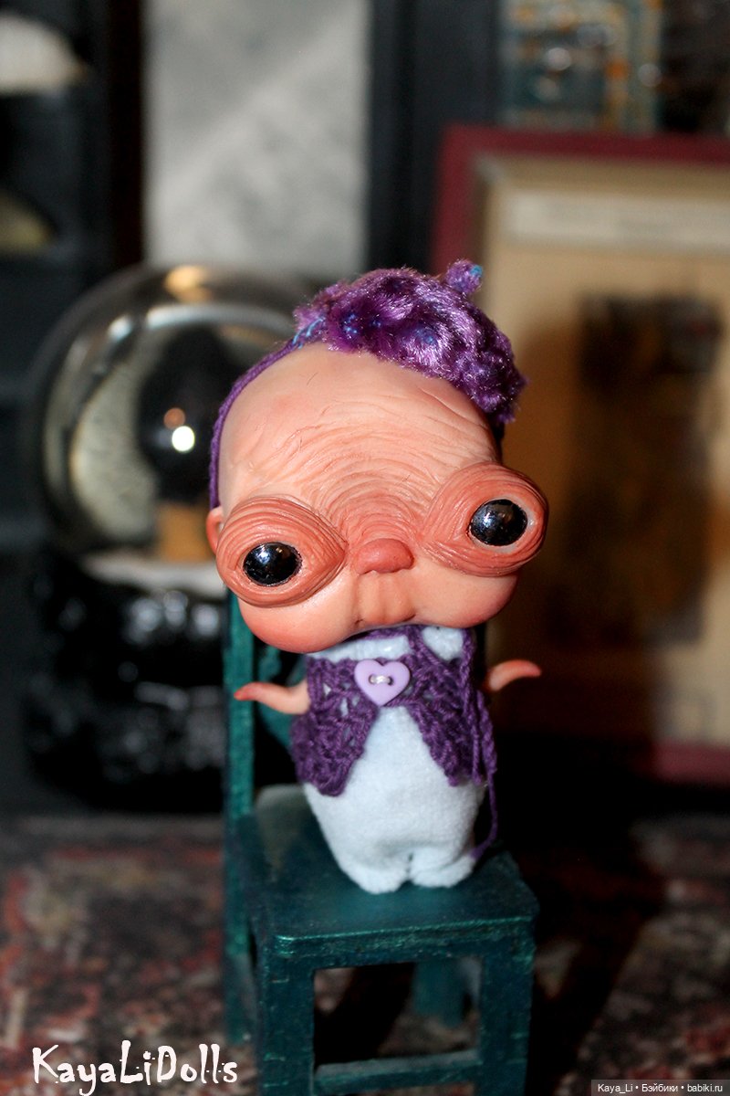 Любимчик Пончик. Часть 2 — Лепка авторских кукол: полимерная глина (фото 5)