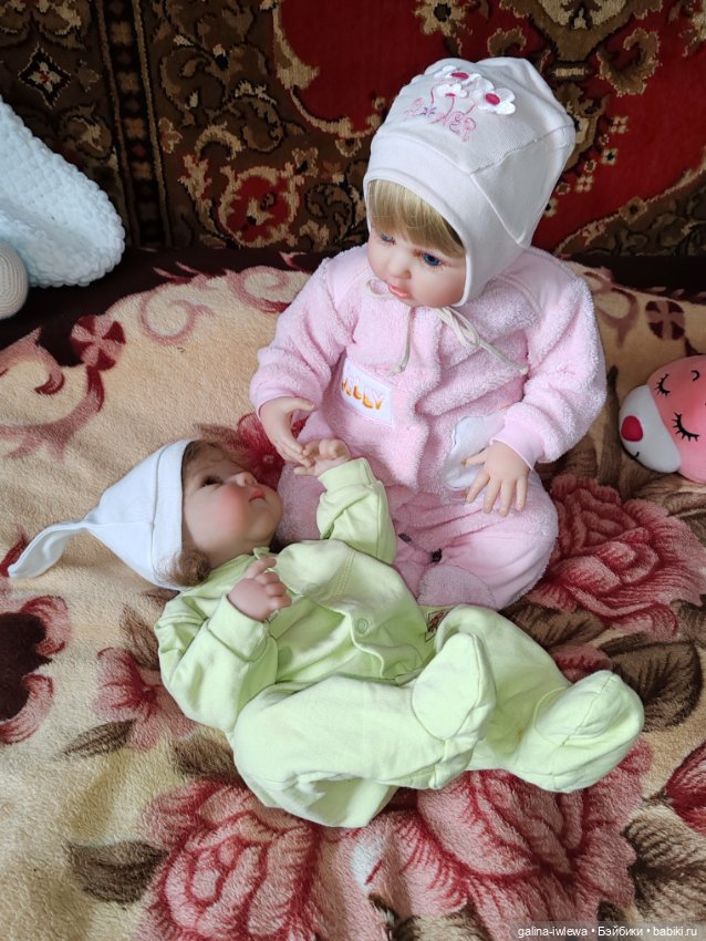 Ника и Любаша — Куклы Реборн (Reborn): домашние фото (фото 6)