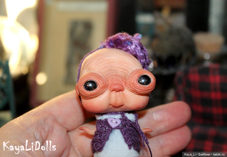 Любимчик Пончик. Часть 2 — Лепка авторских кукол: полимерная глина (фото 3)