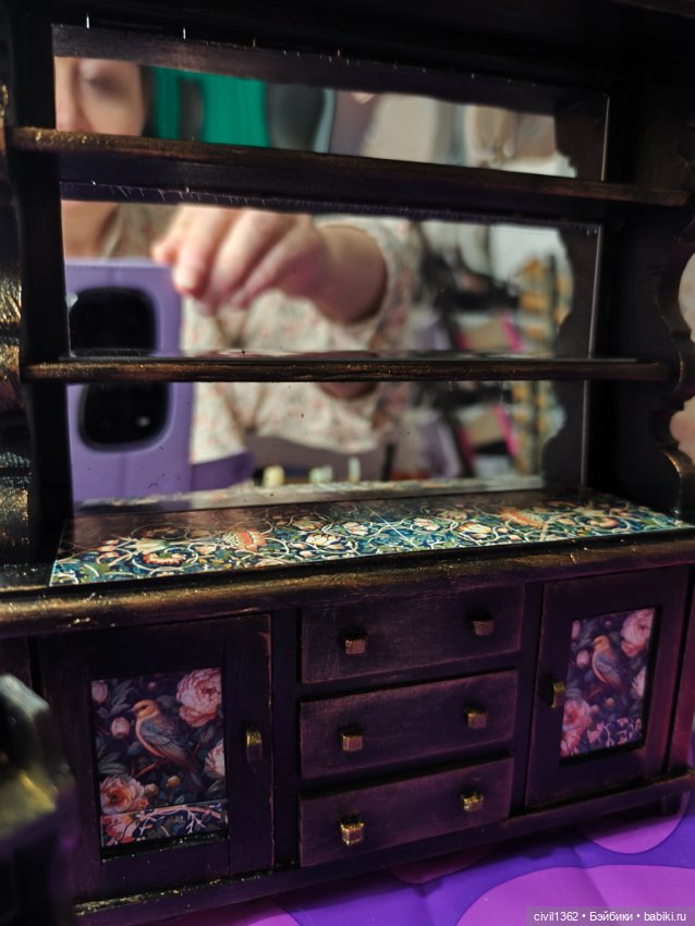 Румбокс масштаб 1:12 "Совы и не только"