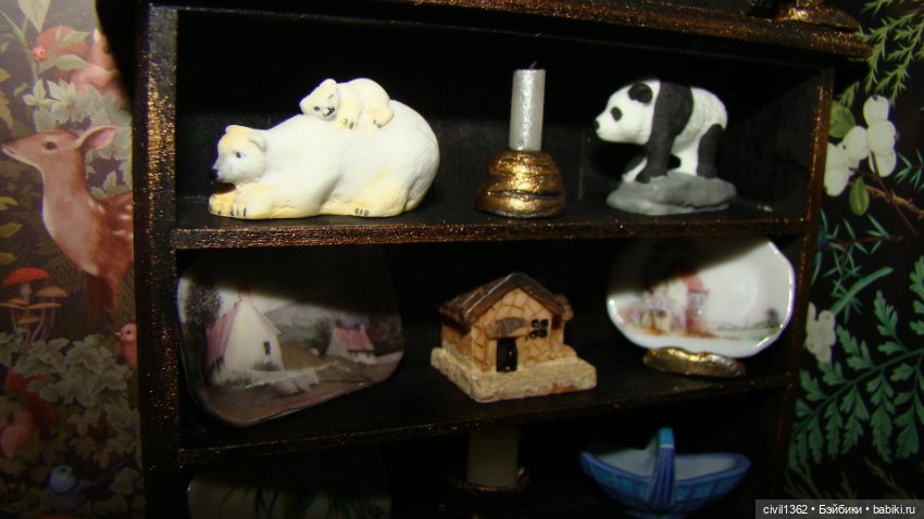 Румбокс масштаб 1:12 "Совы и не только"