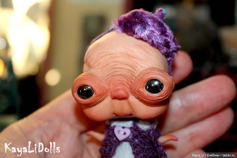 Любимчик Пончик. Часть 2 — Лепка авторских кукол: полимерная глина (фото 4)