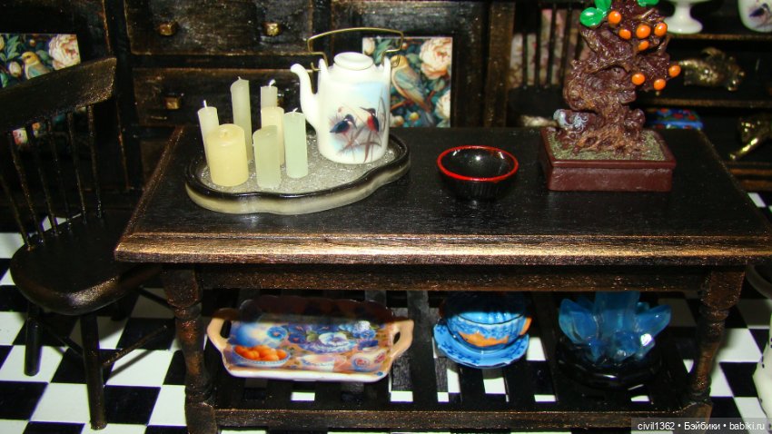 Румбокс масштаб 1:12 "Совы и не только"