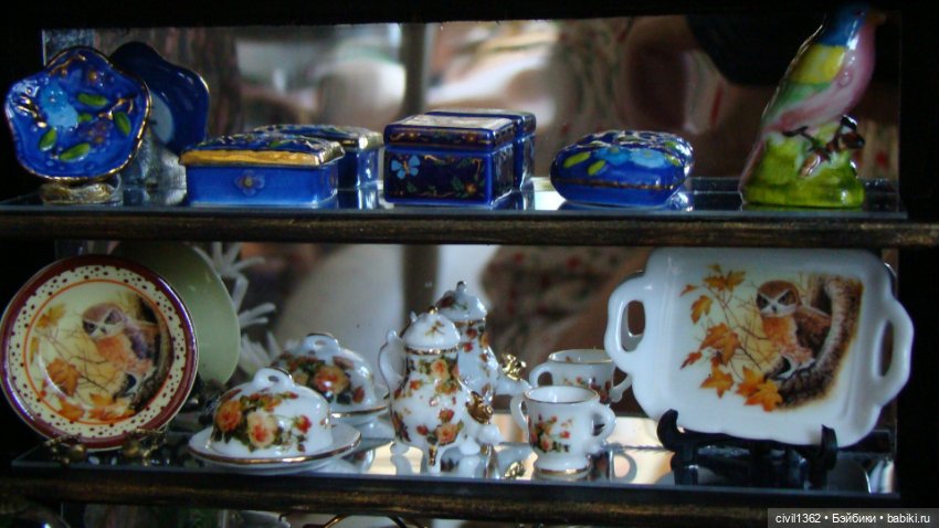 Румбокс масштаб 1:12 "Совы и не только"