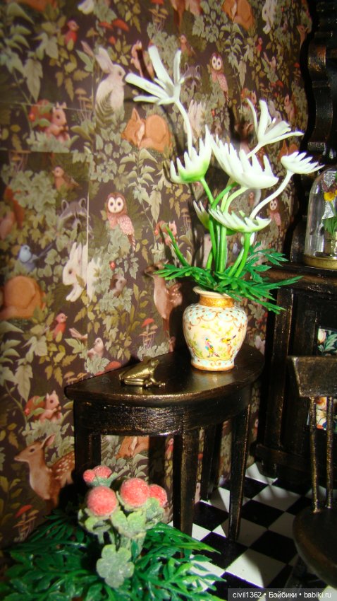 Румбокс масштаб 1:12 "Совы и не только"