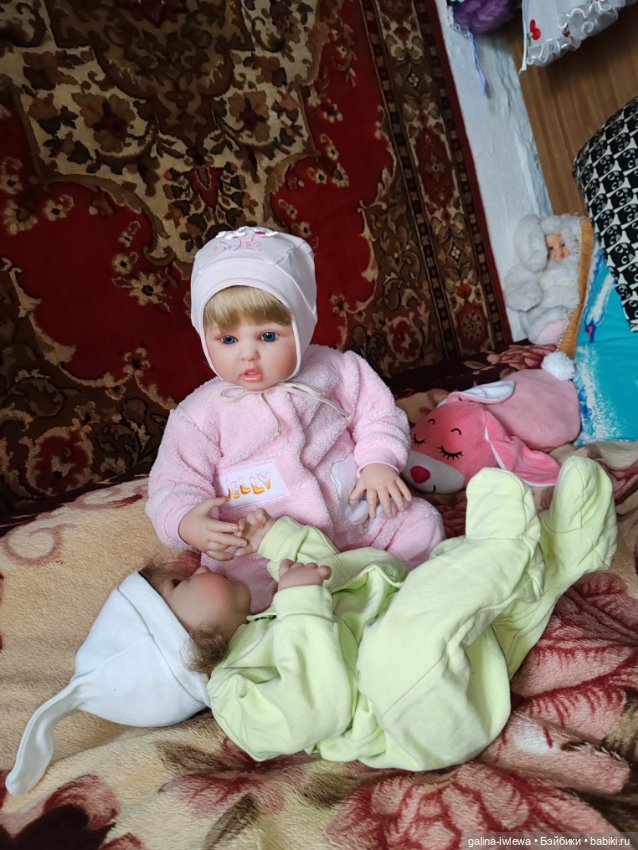 Ника и Любаша — Куклы Реборн (Reborn): домашние фото (фото 4)