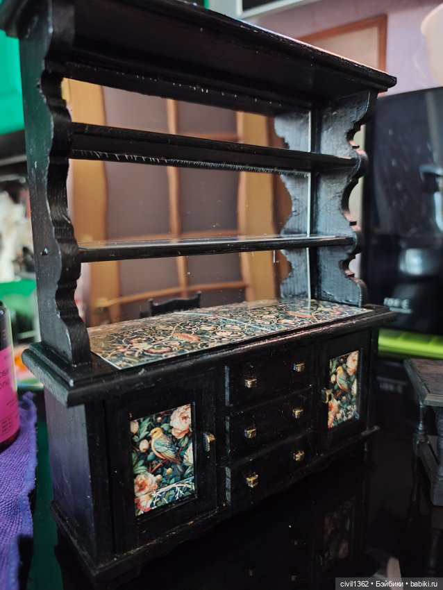 Румбокс масштаб 1:12 "Совы и не только" (фото 9)