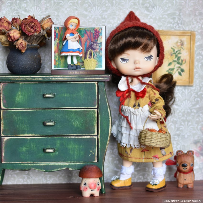 Красная шапочка — Куклы Xiaomi Monst (Сяоми) и Pipitom: шарнирные (фото 5)