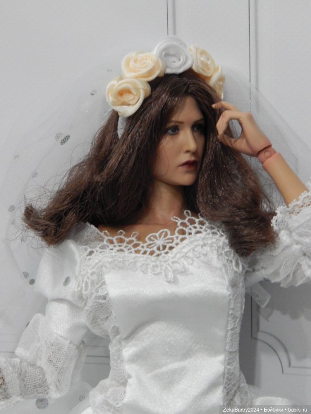 Свадебное — Одежда и обувь для кукол своими руками: фото (фото 8)