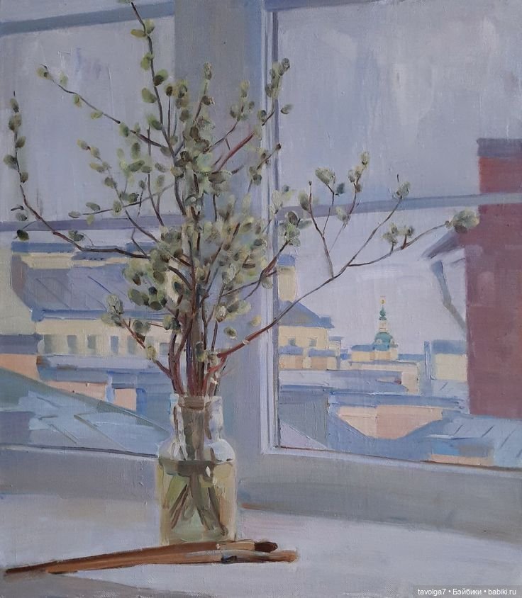 Цветы в живописи - с 8 марта