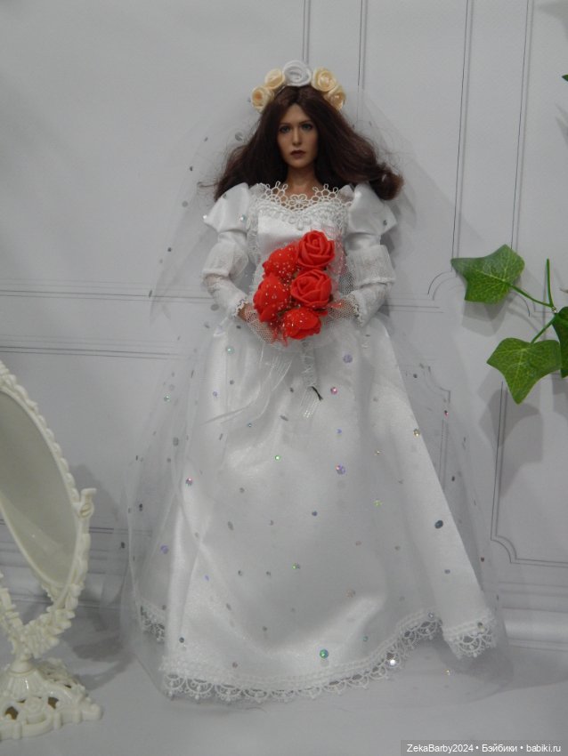 Свадебное — Одежда и обувь для кукол своими руками: фото (фото 2)