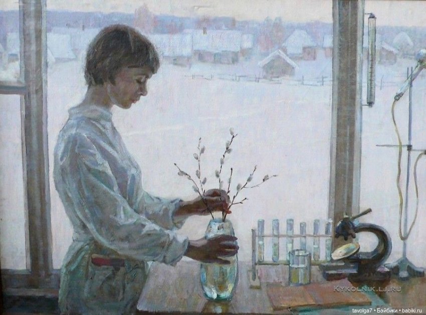 Цветы в живописи - с 8 марта (фото 6)