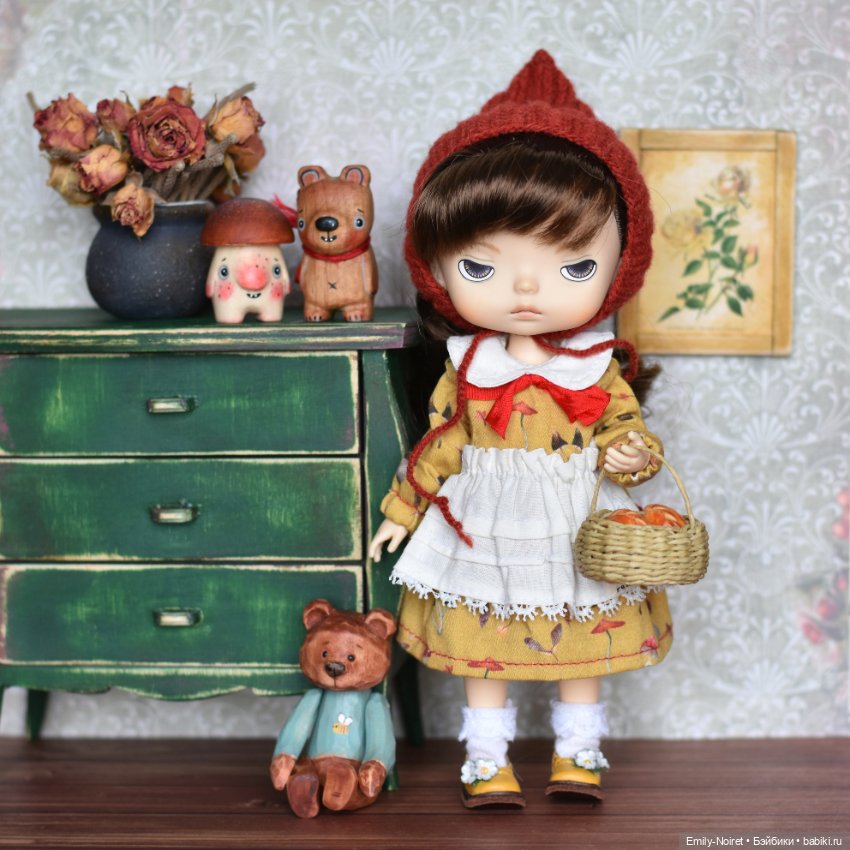 Красная шапочка — Куклы Xiaomi Monst (Сяоми) и Pipitom: шарнирные