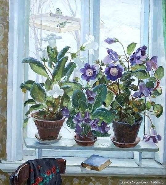 Цветы в живописи - с 8 марта (фото 7)