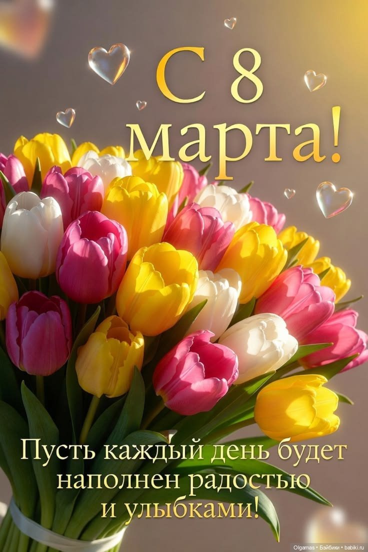 С праздником 8 марта, дорогие девочки!! 🌹 (фото 2)