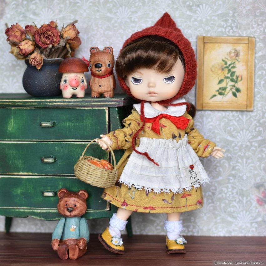 Красная шапочка — Куклы Xiaomi Monst (Сяоми) и Pipitom: шарнирные (фото 3)