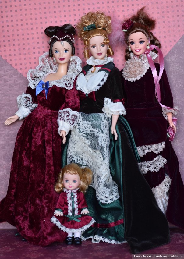 Викторианские Барби — Куклы Barbie (Барби): Looks