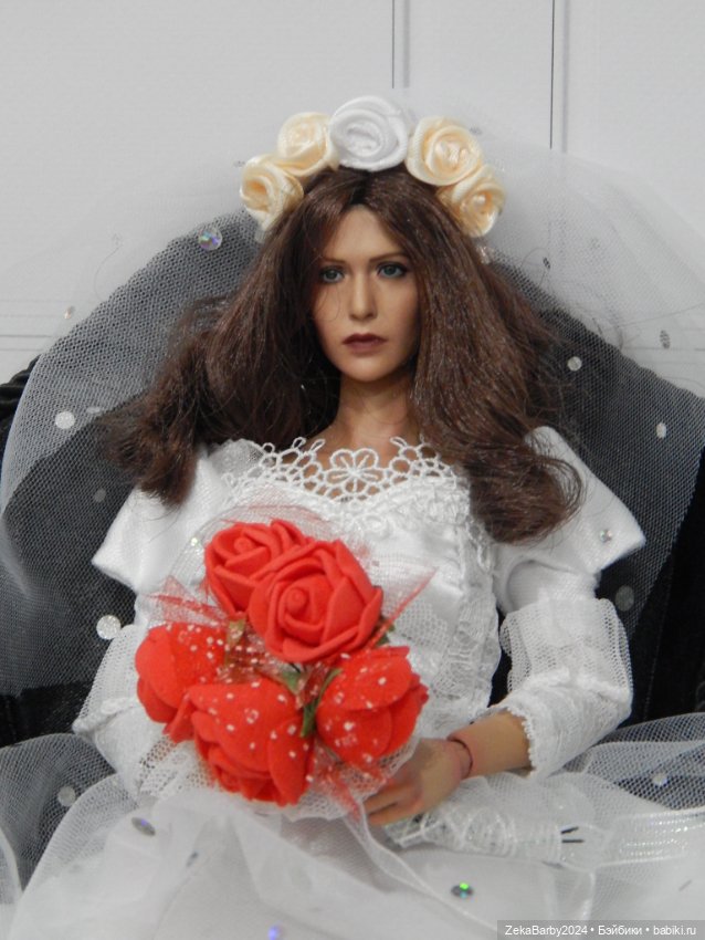Свадебное — Одежда и обувь для кукол своими руками: фото (фото 9)