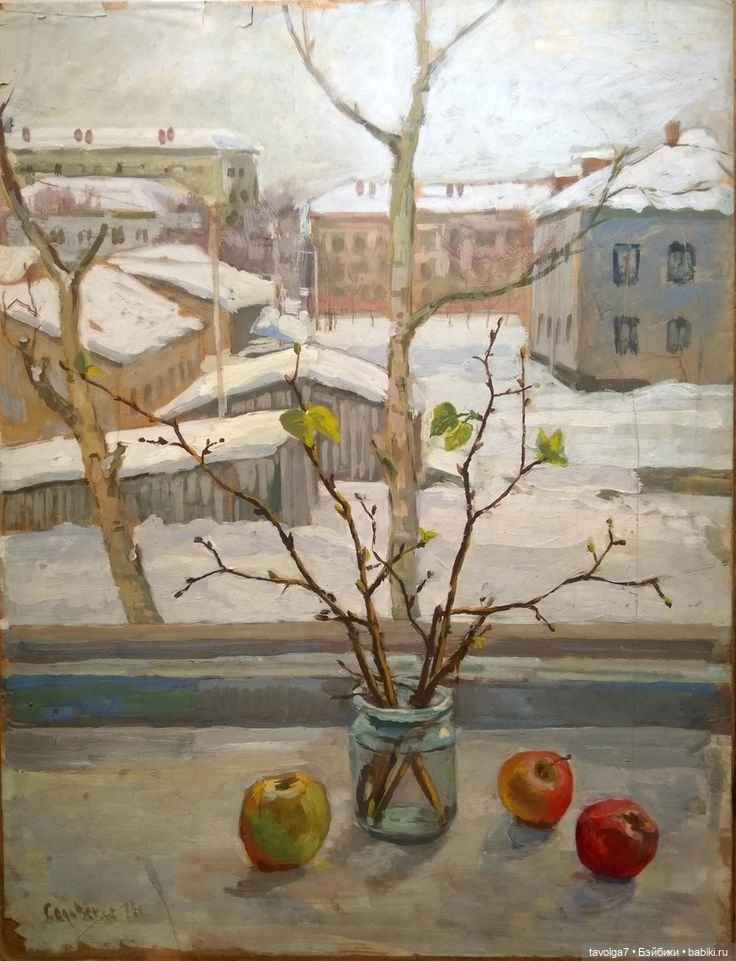 Цветы в живописи - с 8 марта (фото 8)