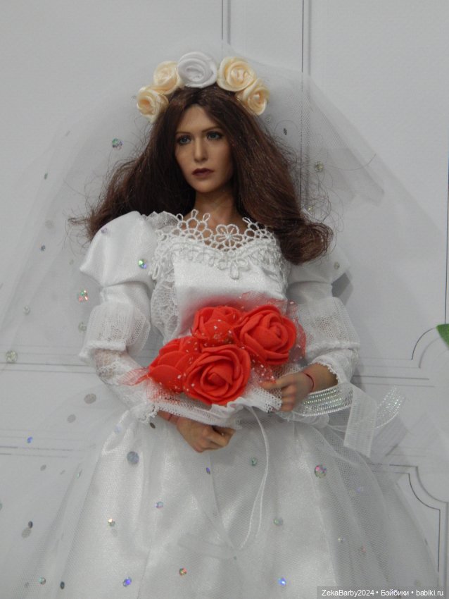 Свадебное — Одежда и обувь для кукол своими руками: фото (фото 4)