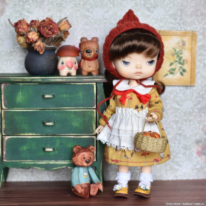 Красная шапочка — Куклы Xiaomi Monst (Сяоми) и Pipitom: шарнирные (фото 2)