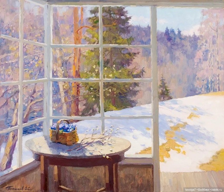 Цветы в живописи - с 8 марта