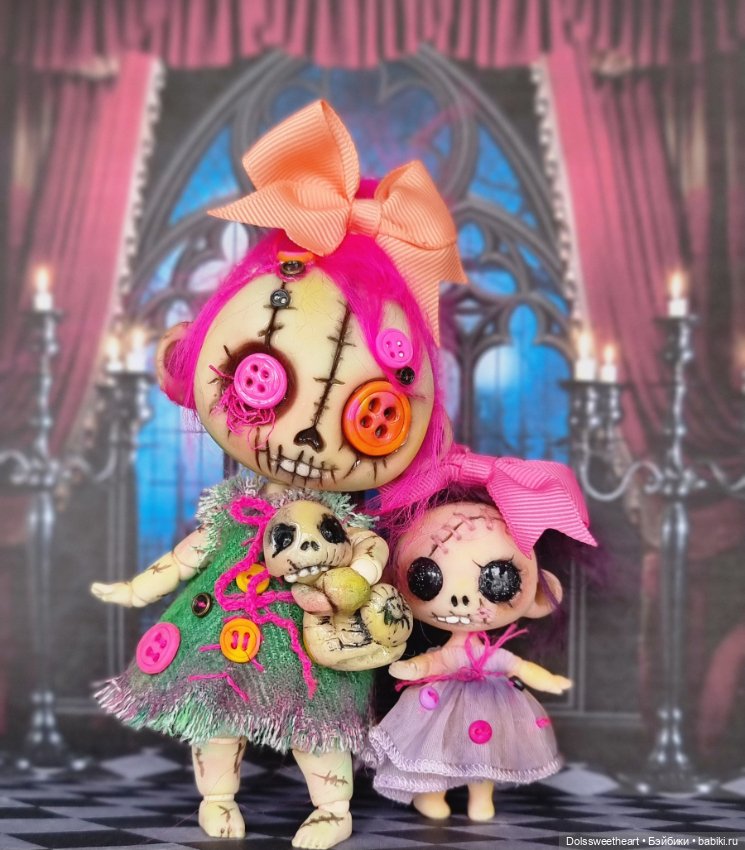 Зомбики — Жуткие и страшные куклы (Horror/Gothic): фото (фото 5)