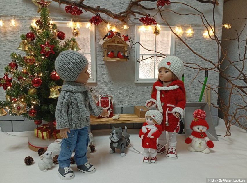 Зимняя прогулка — Одежда и обувь для кукол своими руками: фото (фото 7)