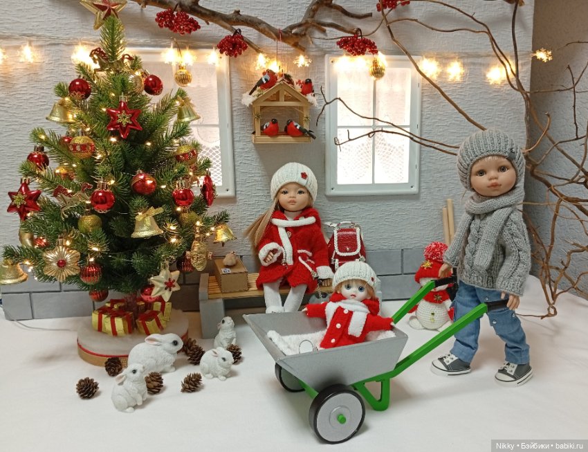 Зимняя прогулка — Одежда и обувь для кукол своими руками: фото (фото 8)