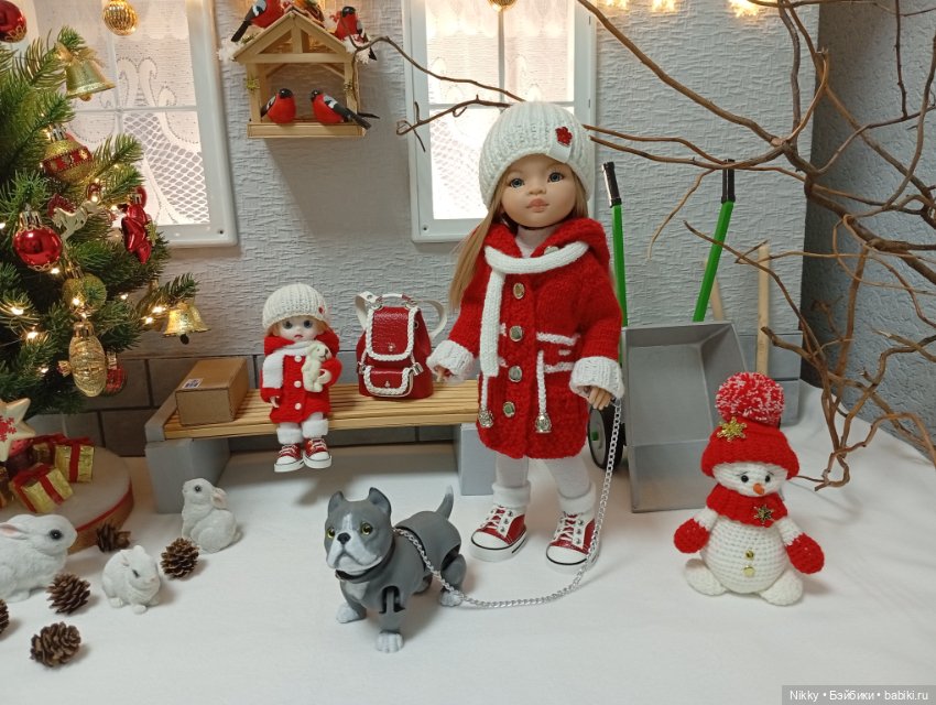 Зимняя прогулка — Одежда и обувь для кукол своими руками: фото (фото 4)