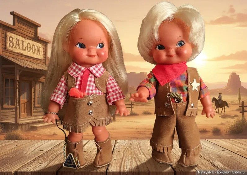 Ковбойская кукольная тема W.Goebel