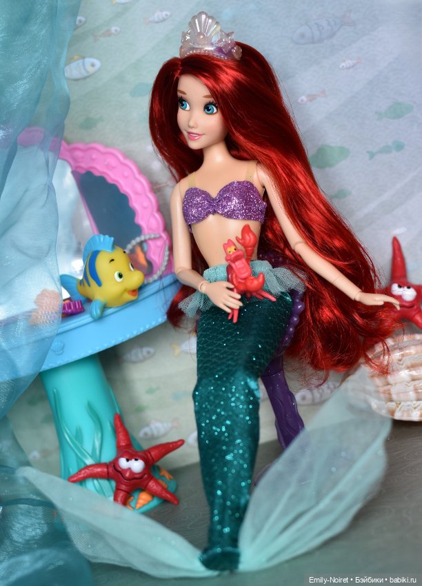 Ариэль — Куклы Disney Animators и Принцессы Диснея: Disney Store (фото 8)