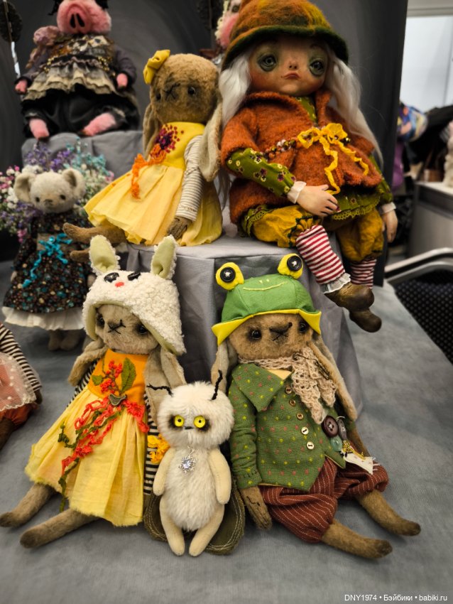 Второй заход на Тишинку — Выставки кукол и мишек Тедди: фоторепортажи (фото 2)