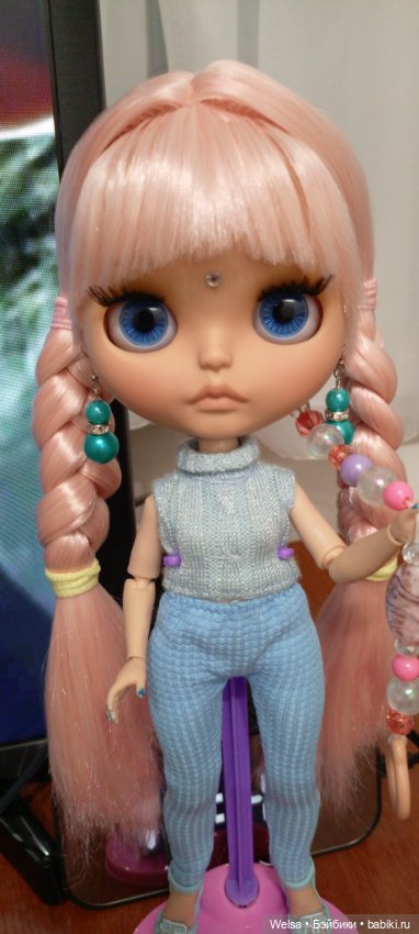 Голова Блайз на теле рейнбоу хай (фото 4)