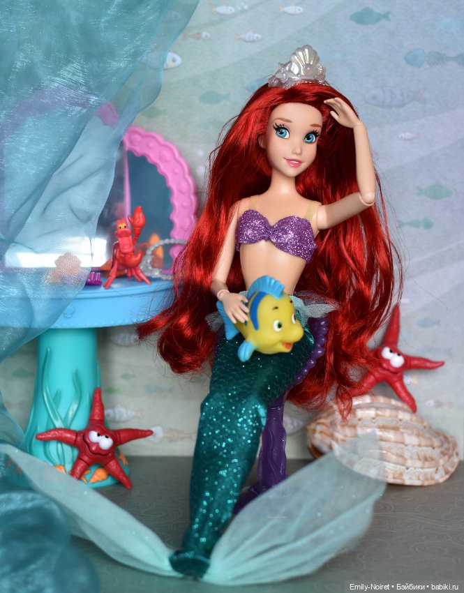 Ариэль — Куклы Disney Animators и Принцессы Диснея: Disney Store (фото 6)