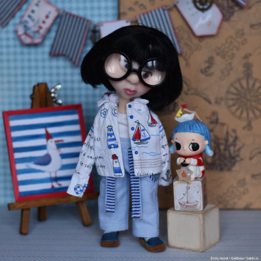 Морская Эдна — Кукла Эдна Мод (Edna Mode): Суперсемейка (The Incredibles) (фото 4)