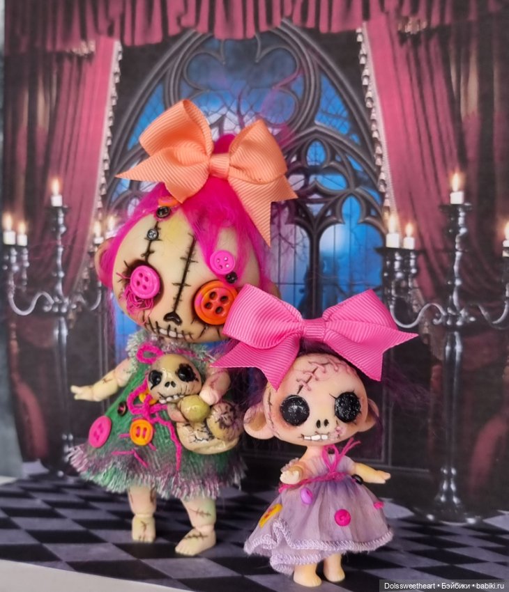 Зомбики — Жуткие и страшные куклы (Horror/Gothic): фото (фото 4)