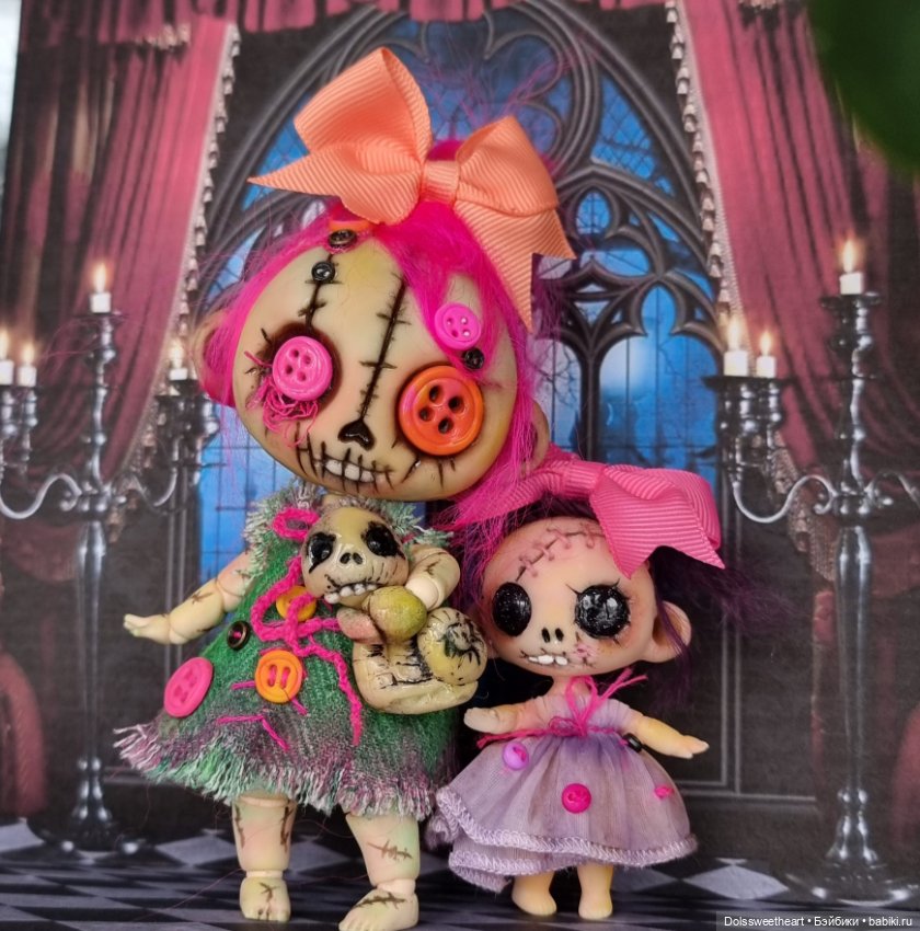 Зомбики — Жуткие и страшные куклы (Horror/Gothic): фото (фото 2)