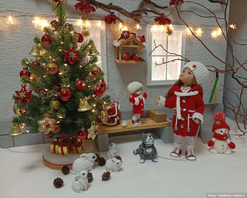 Зимняя прогулка — Одежда и обувь для кукол своими руками: фото (фото 6)