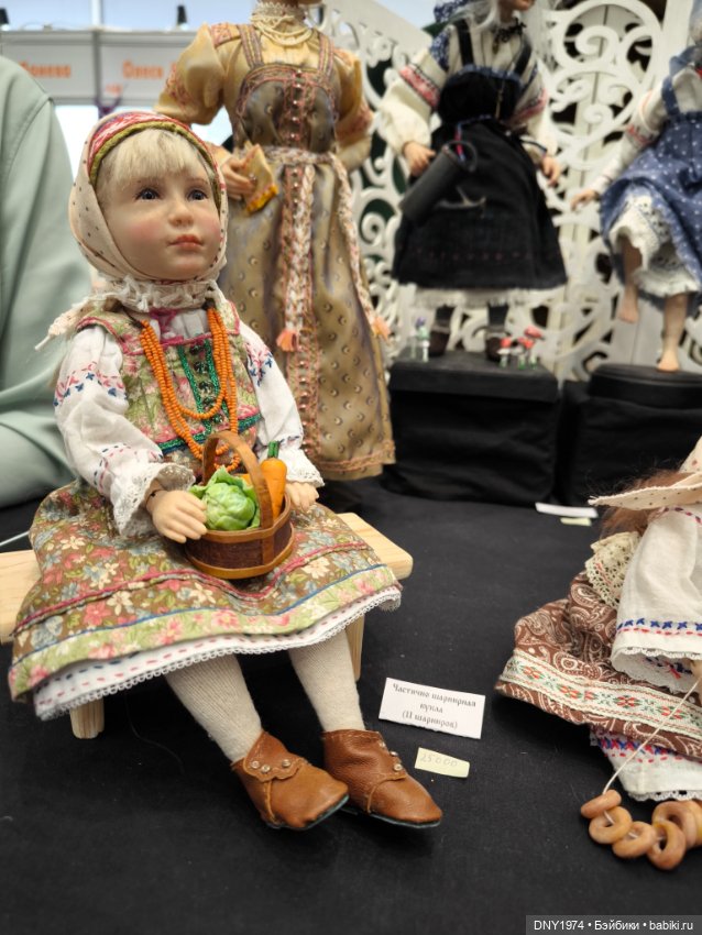 Второй заход на Тишинку — Выставки кукол и мишек Тедди: фоторепортажи (фото 7)