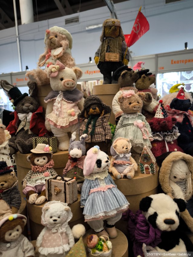 Второй заход на Тишинку — Выставки кукол и мишек Тедди: фоторепортажи