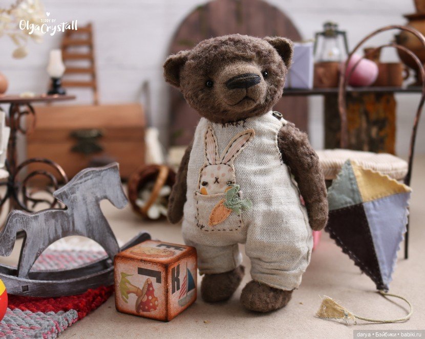 Шьем мишку в одежде: бесплатная выкройка от мастера Ольги Хрусталевой (фото 3)