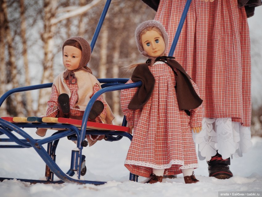 Зимняя прогулка — Куклы Gotz (Готц): Ханна