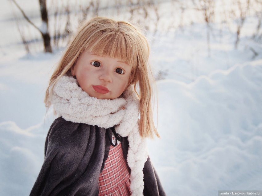 Зимняя прогулка — Куклы Gotz (Готц): Ханна (фото 3)